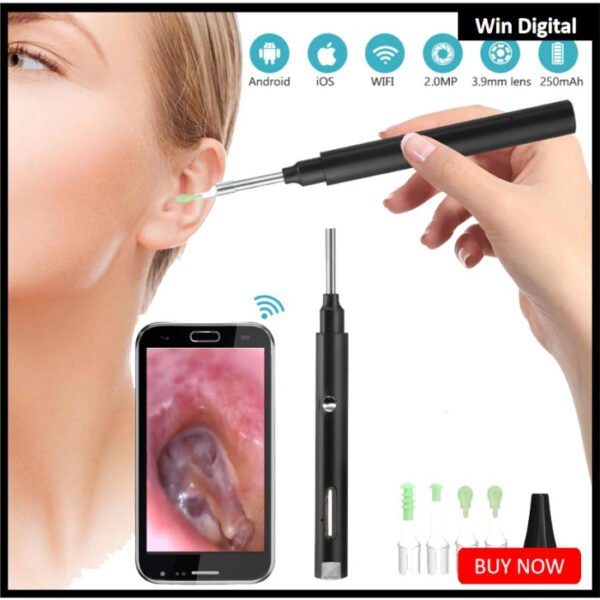 Wireless Smart Visual Ear Cleaner – NE6 with 1296P Camera